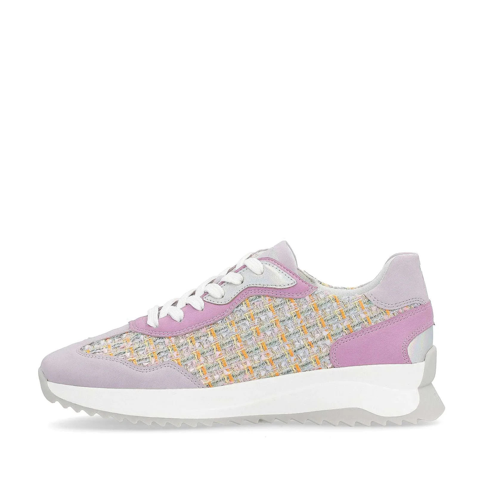 Online Women'S Sneaker Low Lavender Multi Ladies Colorful Styles