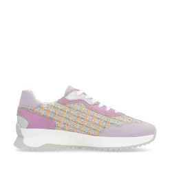 Online Women'S Sneaker Low Lavender Multi Ladies Colorful Styles