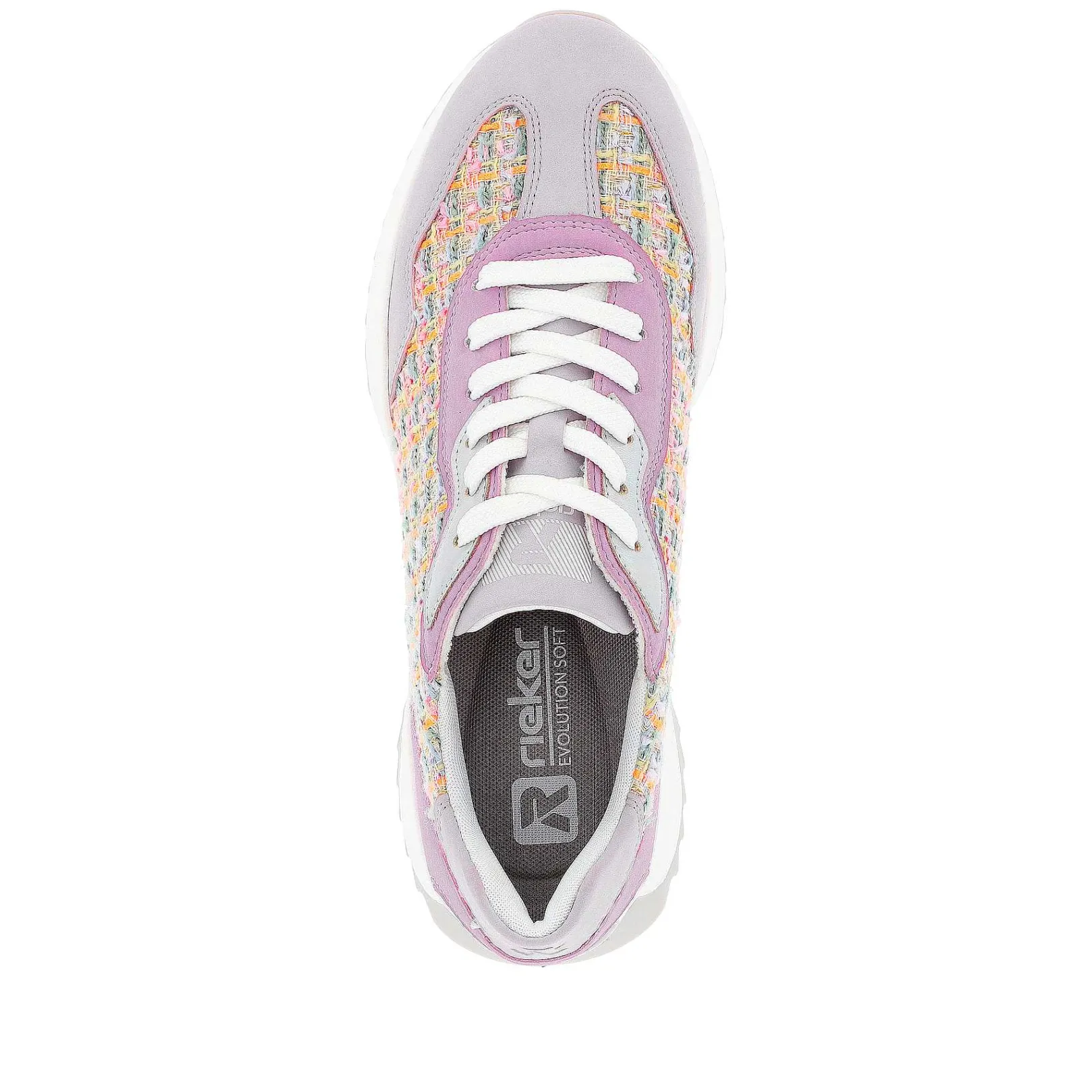 Online Women'S Sneaker Low Lavender Multi Ladies Colorful Styles