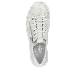 Clearance Women'S Sneaker Low Gray White Ladies Sneakers