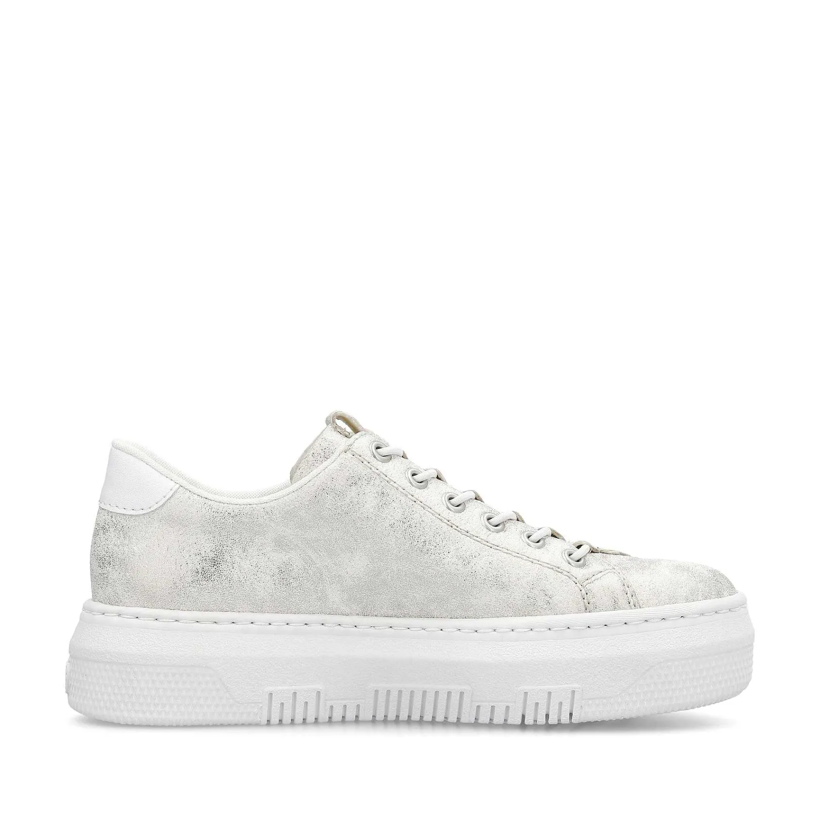Clearance Women'S Sneaker Low Gray White Ladies Sneakers