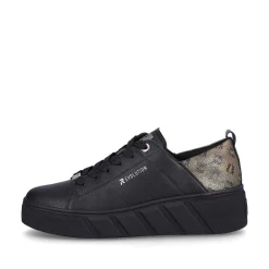 New Women'S Sneaker Low Urban Black Ladies Sneakers