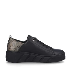New Women'S Sneaker Low Urban Black Ladies Sneakers