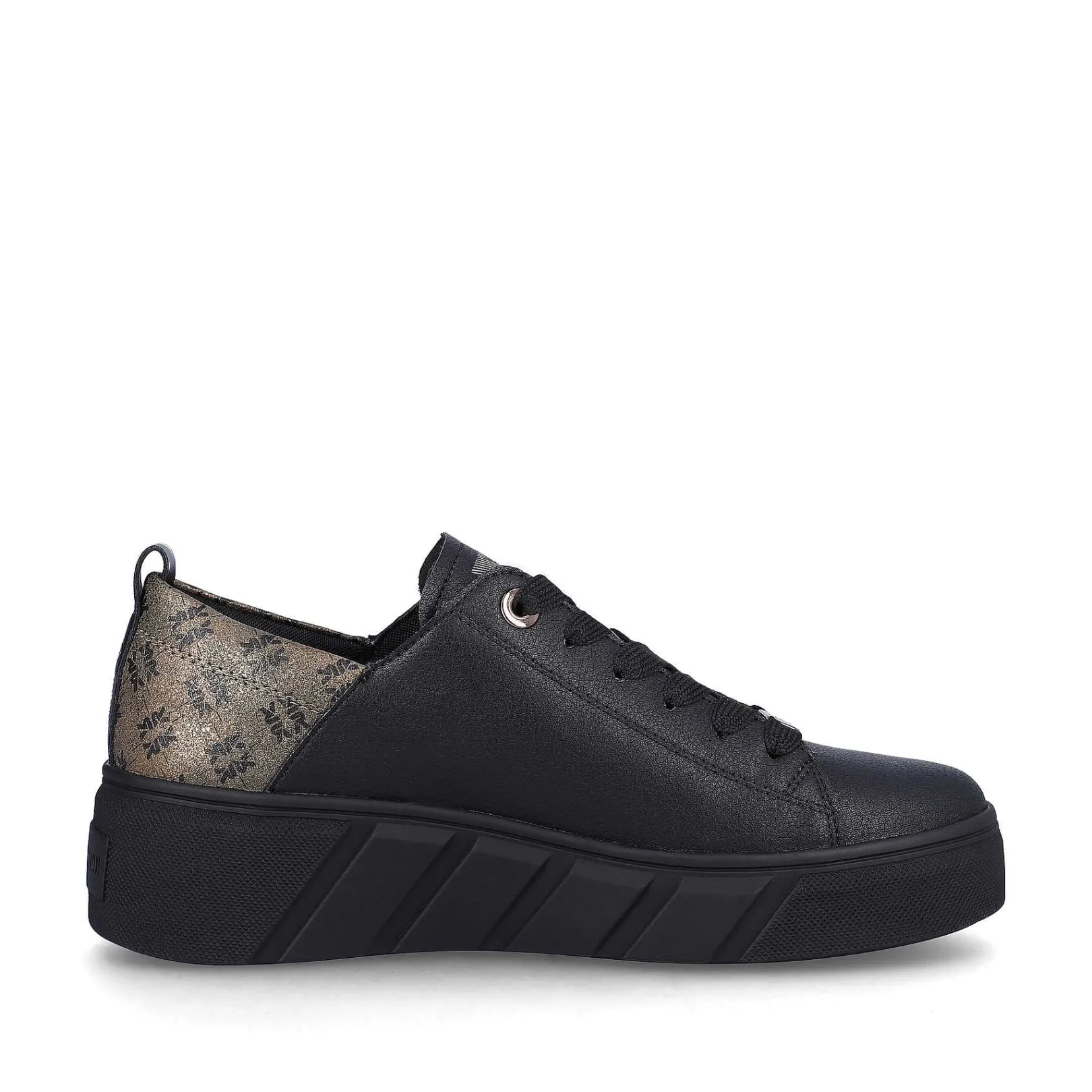New Women'S Sneaker Low Urban Black Ladies Sneakers