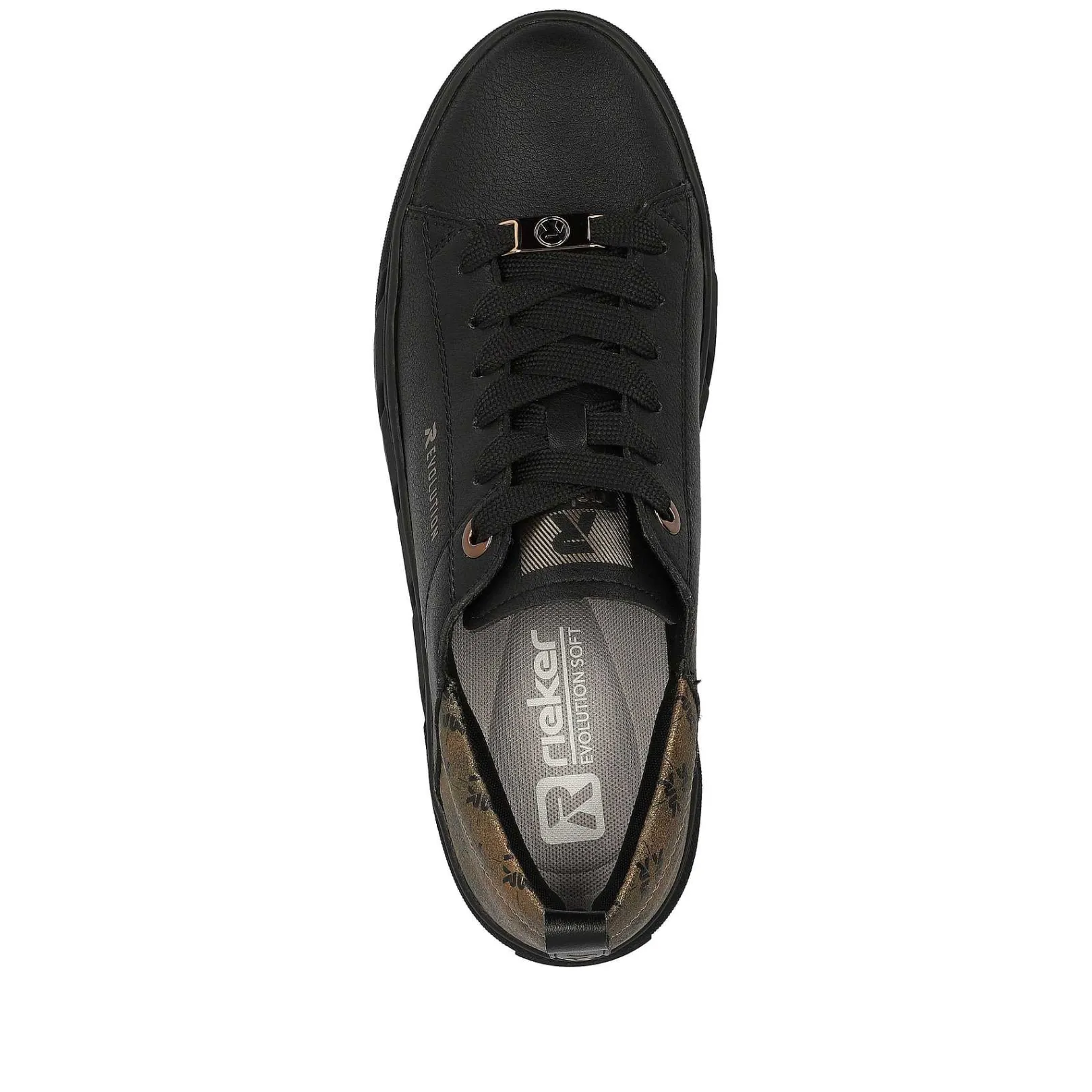 New Women'S Sneaker Low Urban Black Ladies Sneakers