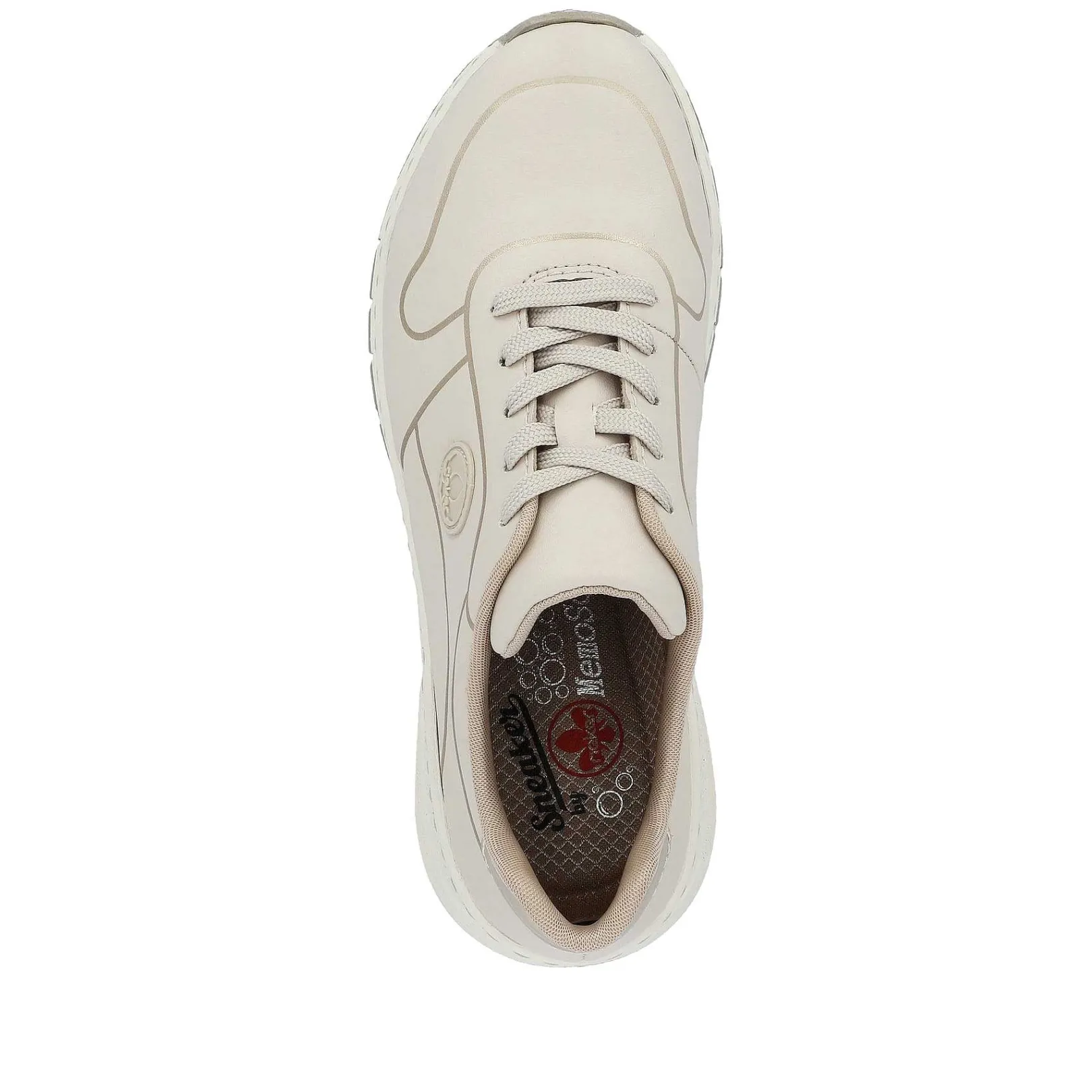 Clearance Women'S Sneaker Low Light Beige Ladies Sneakers