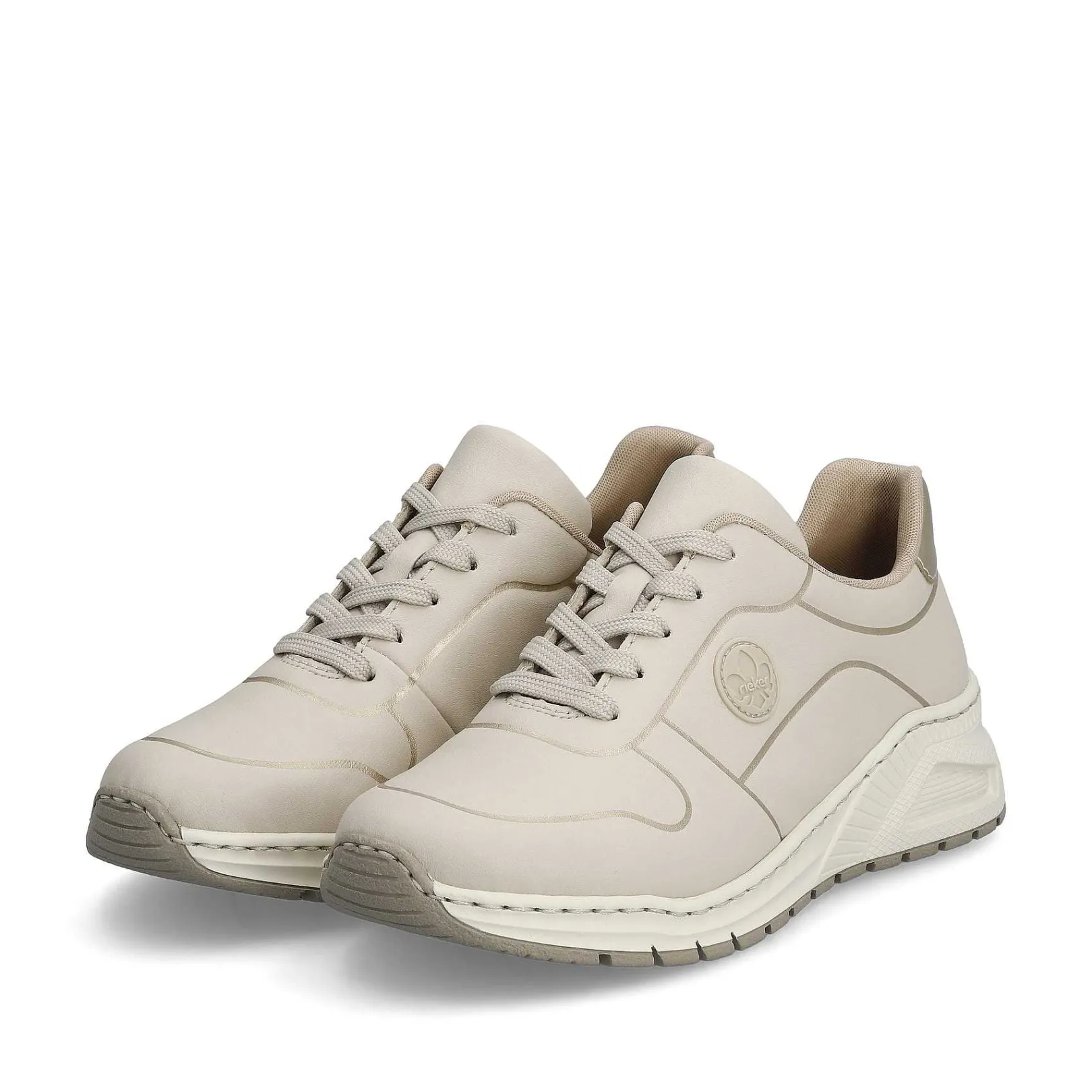 Clearance Women'S Sneaker Low Light Beige Ladies Sneakers