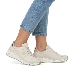 Clearance Women'S Sneaker Low Light Beige Ladies Sneakers