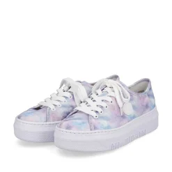 Clearance Women'S Sneaker Low Multi-Crystal White Ladies Colorful Styles
