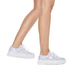 Clearance Women'S Sneaker Low Multi-Crystal White Ladies Colorful Styles