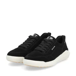 Clearance Women'S Sneaker Low Deep Black Ladies Sporty Styles