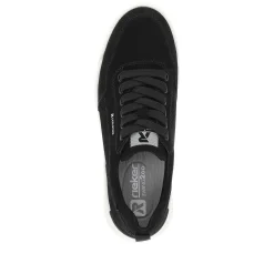 Clearance Women'S Sneaker Low Deep Black Ladies Sporty Styles