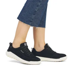 Clearance Women'S Sneaker Low Deep Black Ladies Sporty Styles