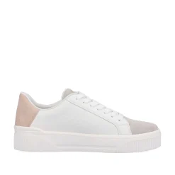 Discount Women'S Sneaker Low Vanilla-White Stone-Grey Ladies Sneakers
