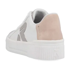 Discount Women'S Sneaker Low Vanilla-White Stone-Grey Ladies Sneakers