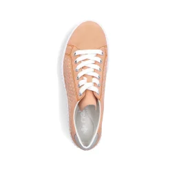 Sale Women'S Sneaker Low Pastel Orange Ladies Colorful Styles