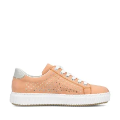 Sale Women'S Sneaker Low Pastel Orange Ladies Colorful Styles