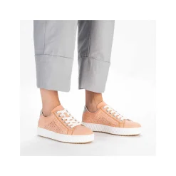 Sale Women'S Sneaker Low Pastel Orange Ladies Colorful Styles