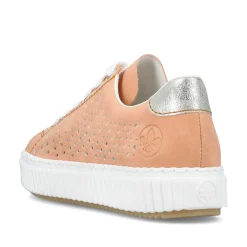 Sale Women'S Sneaker Low Pastel Orange Ladies Colorful Styles
