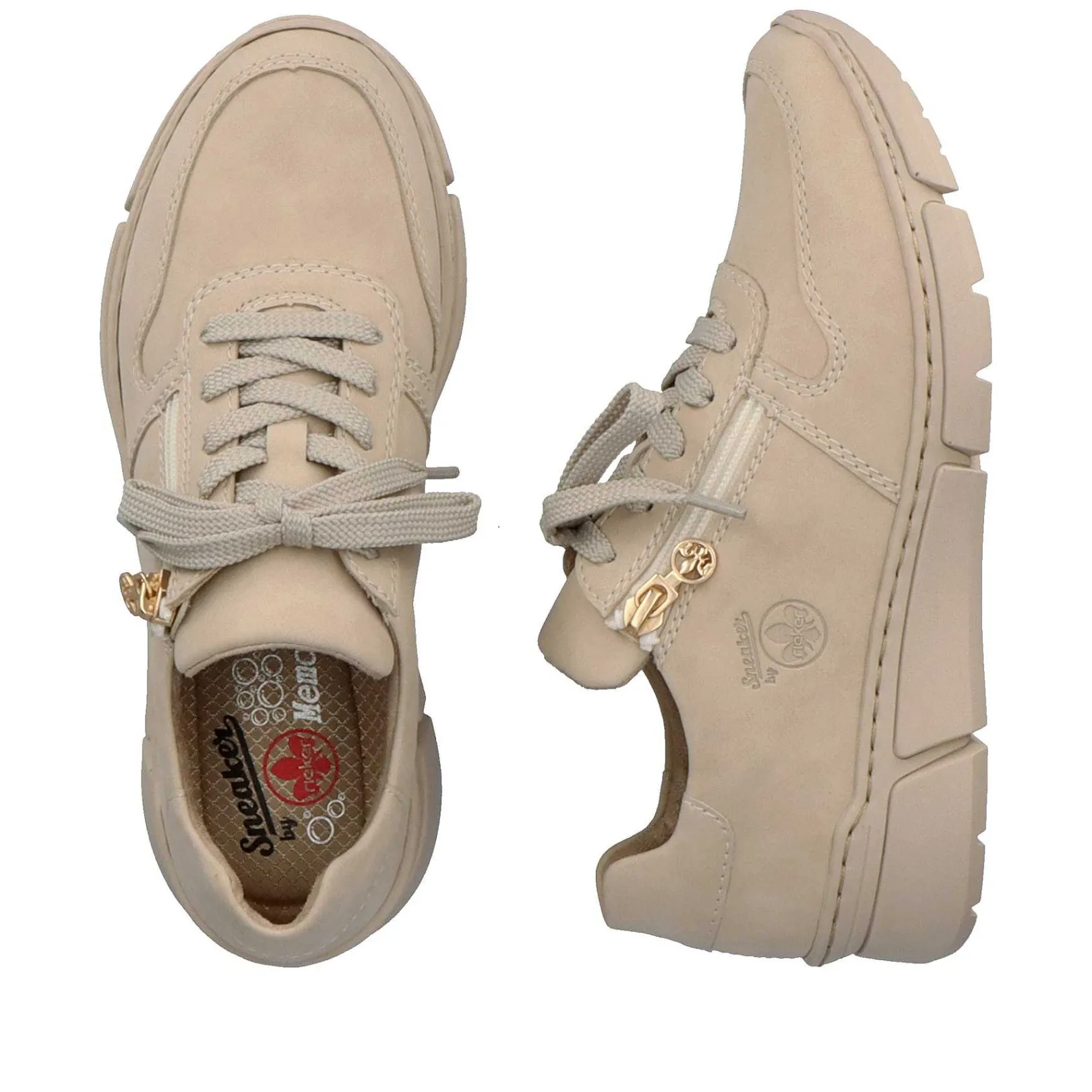 Best Women'S Sneaker Low Cream Beige Ladies Sneakers