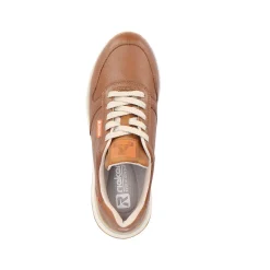 Online Women'S Sneaker Low Wood Brown Ladies Sneakers