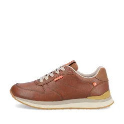 Online Women'S Sneaker Low Wood Brown Ladies Sneakers