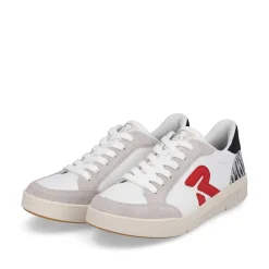 Discount Women'S Sneaker Low Swan-White Arctic-Grey Zebra Ladies Sneakers