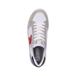 Discount Women'S Sneaker Low Swan-White Arctic-Grey Zebra Ladies Sneakers