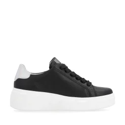 Outlet Women'S Sneaker Low Diamond Black Ladies Sneakers