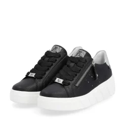 Outlet Women'S Sneaker Low Diamond Black Ladies Sneakers
