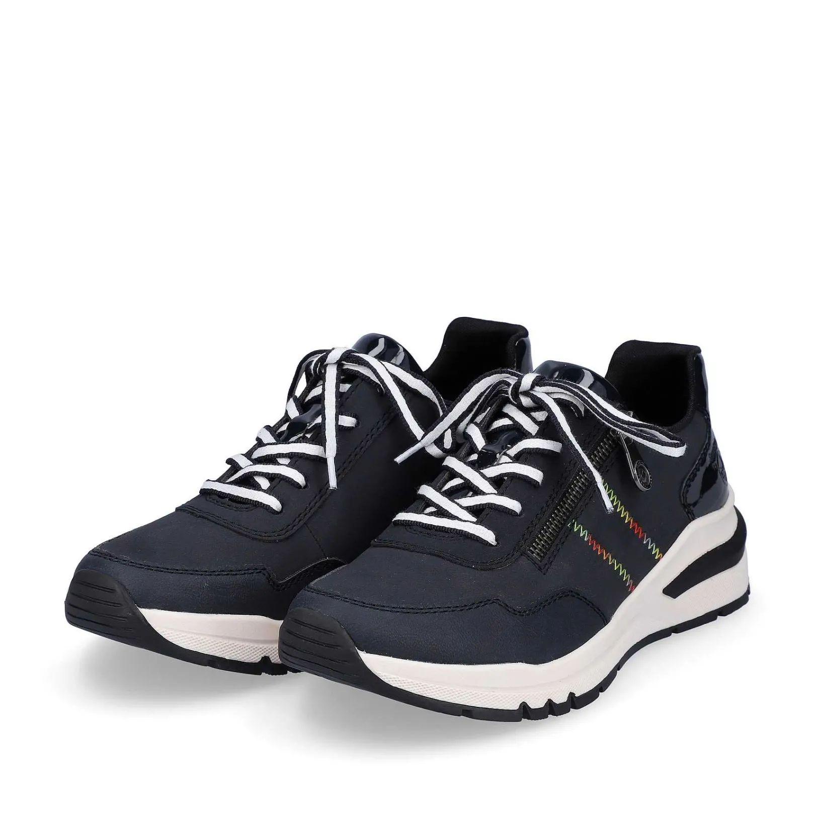 Women'S Sneaker Low Navy Blue Ladies Sneakers