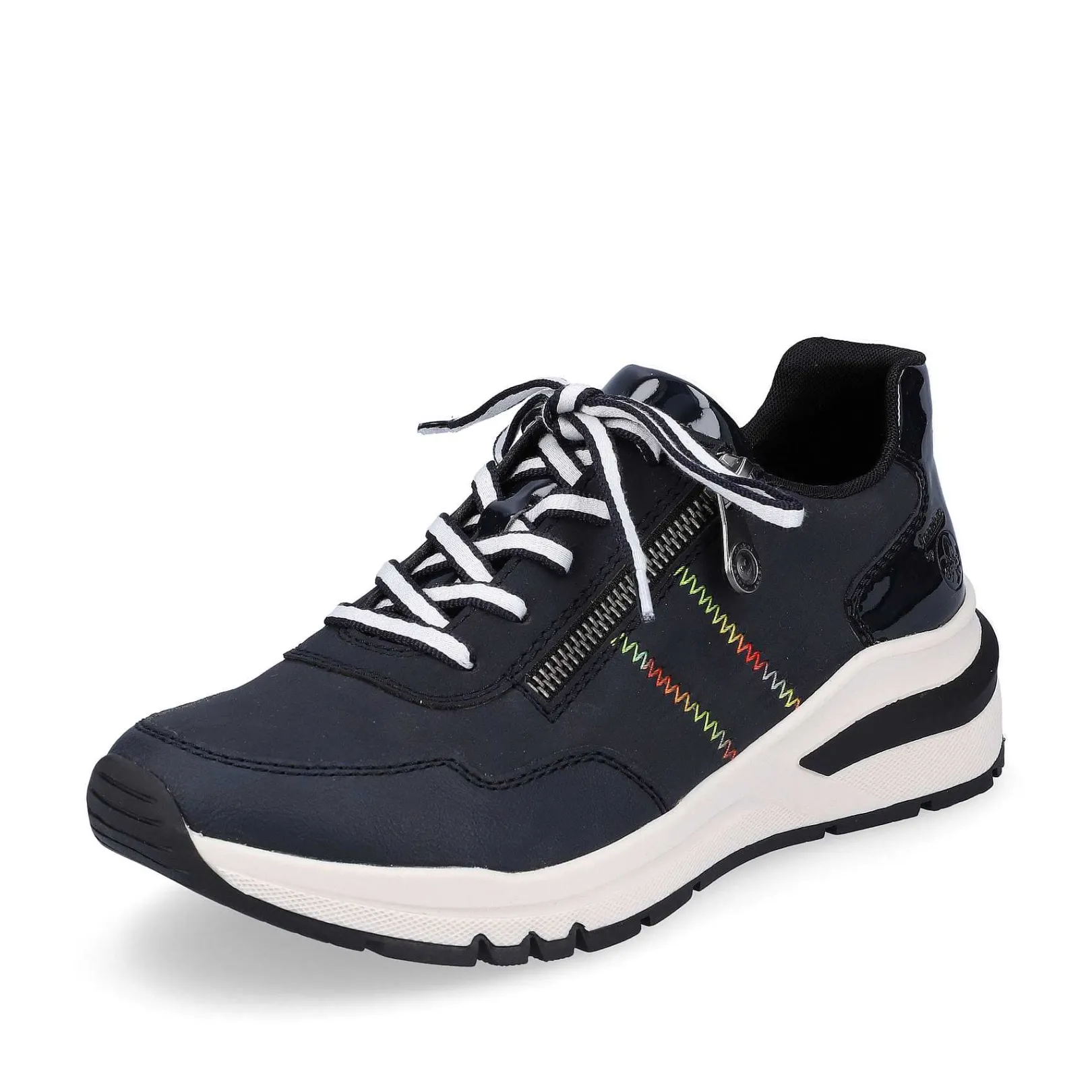 Women'S Sneaker Low Navy Blue Ladies Sneakers