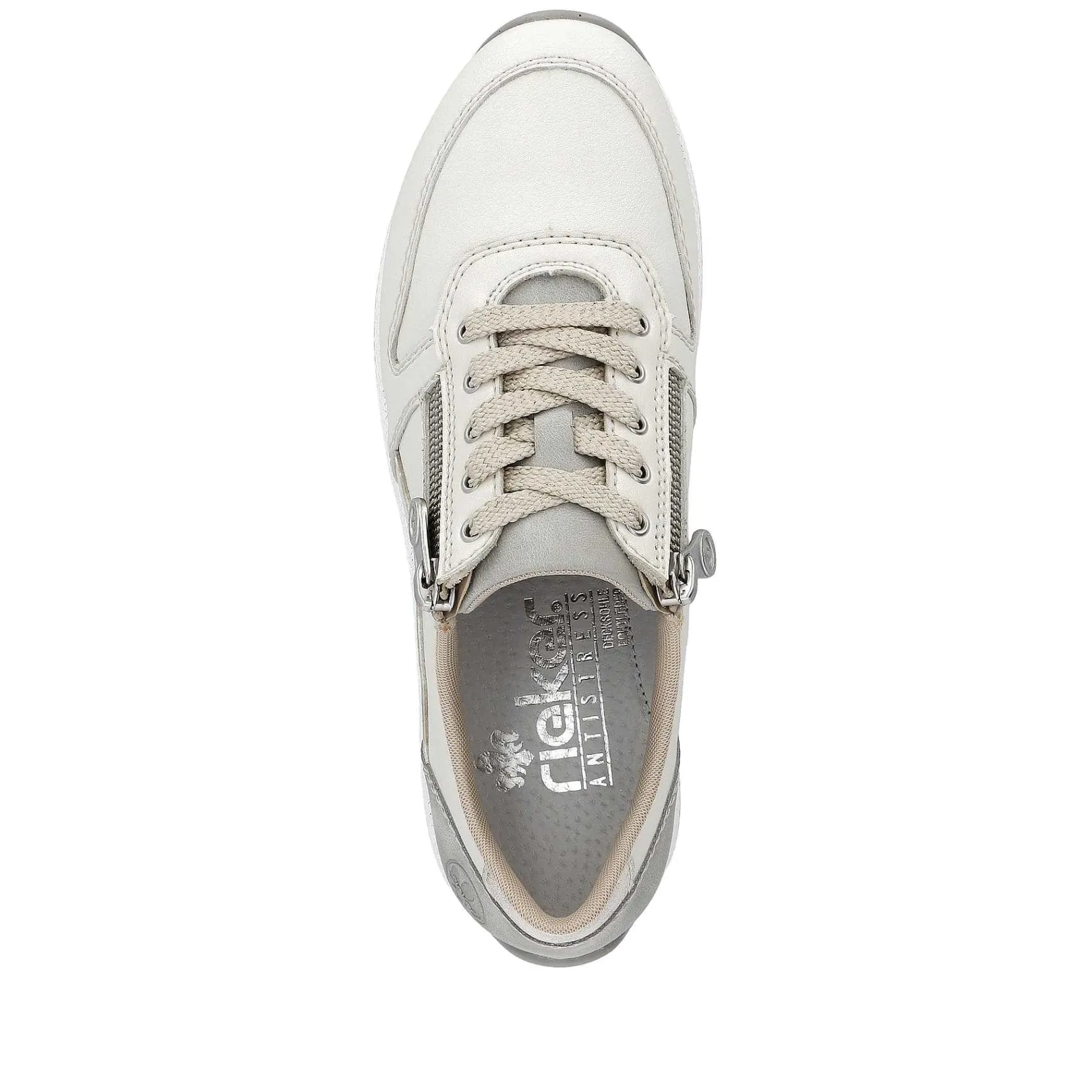 Clearance Women'S Sneaker Low Cream White Ladies Sneakers