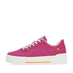Outlet Women'S Sneaker Low Magenta Ladies Colorful Styles