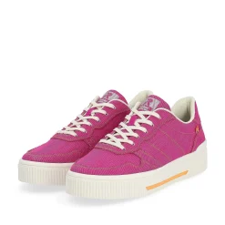 Outlet Women'S Sneaker Low Magenta Ladies Colorful Styles