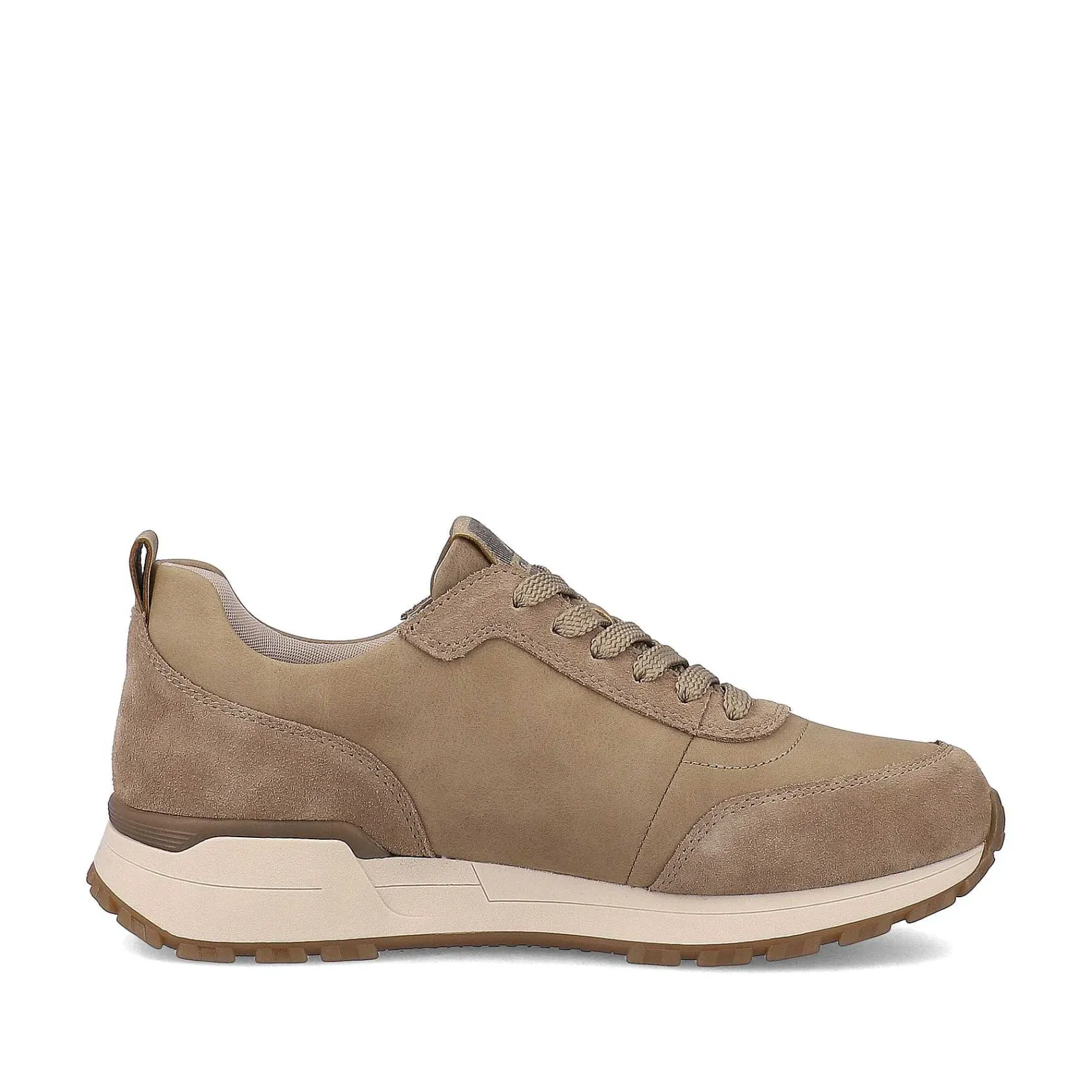 New Women'S Sneaker Low Mocha Cream-Beige Ladies Sneakers