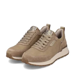 New Women'S Sneaker Low Mocha Cream-Beige Ladies Sneakers