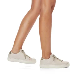 Clearance Women'S Sneaker Low Light Beige Ladies Sneakers