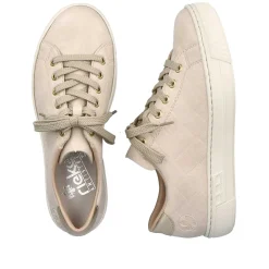 Clearance Women'S Sneaker Low Light Beige Ladies Sneakers
