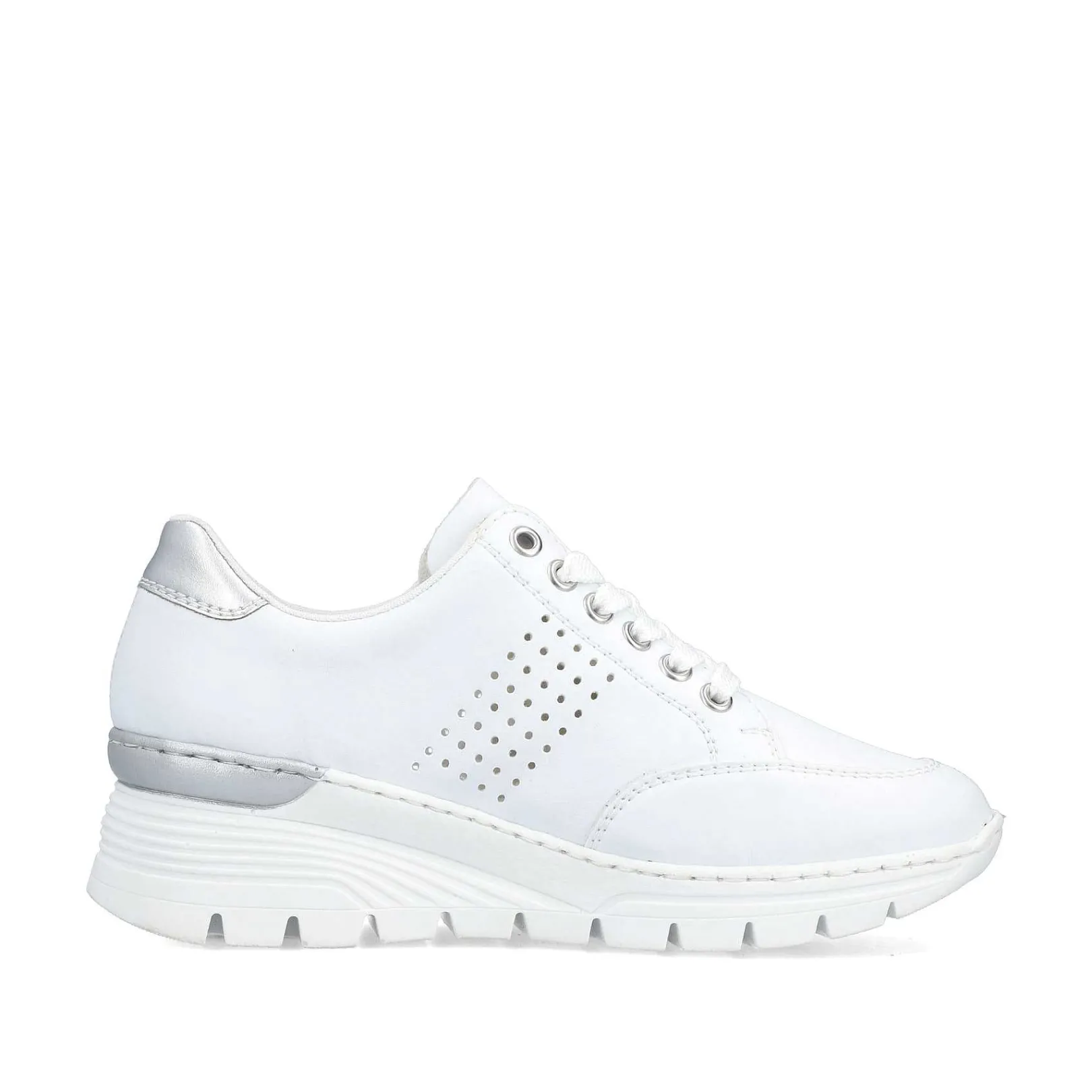 Women'S Sneaker Low Pure White Ladies Sneakers