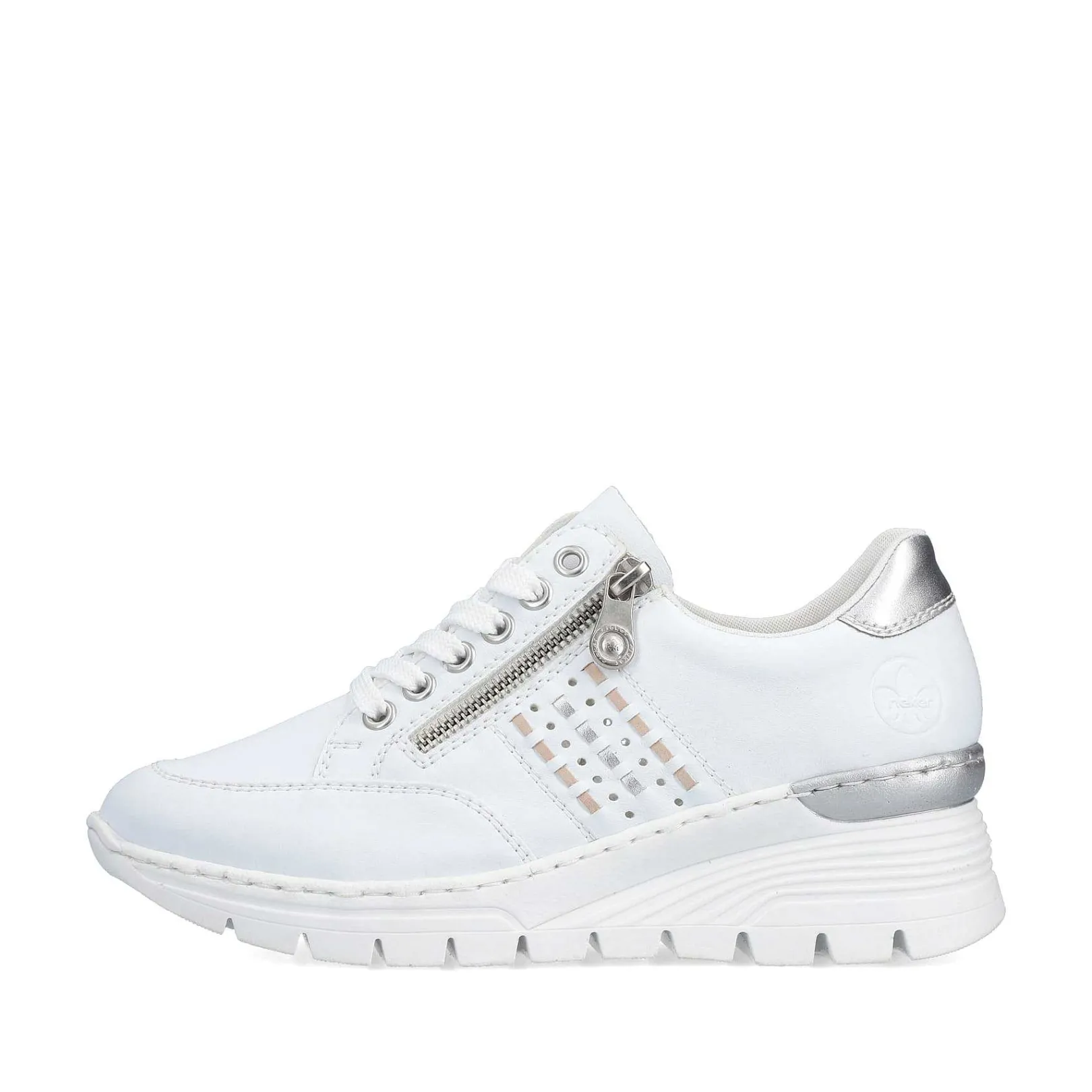 Women'S Sneaker Low Pure White Ladies Sneakers