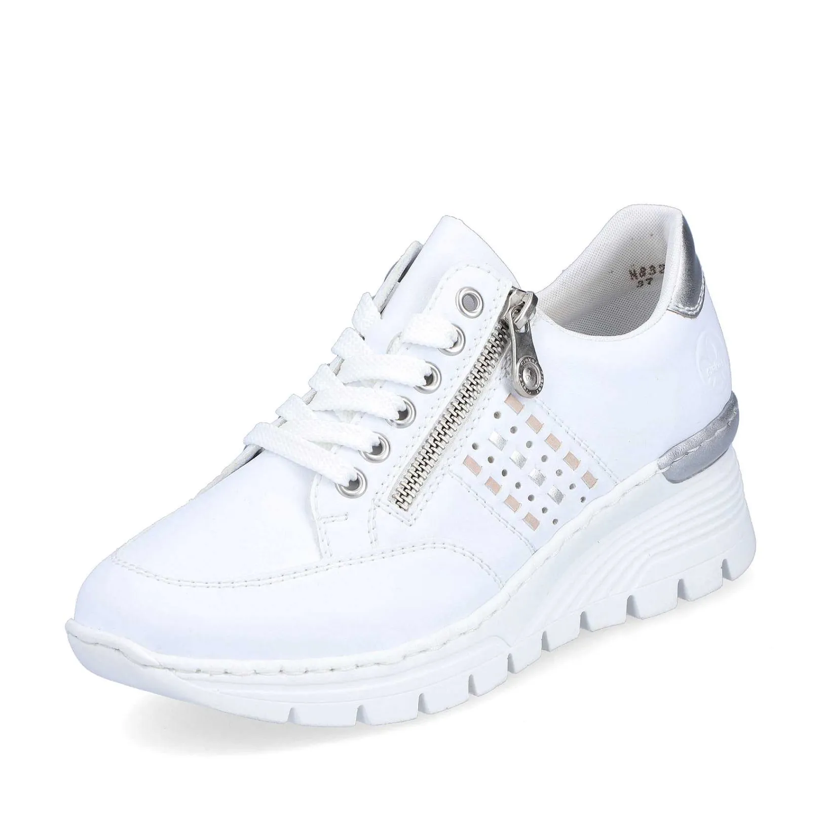 Women'S Sneaker Low Pure White Ladies Sneakers