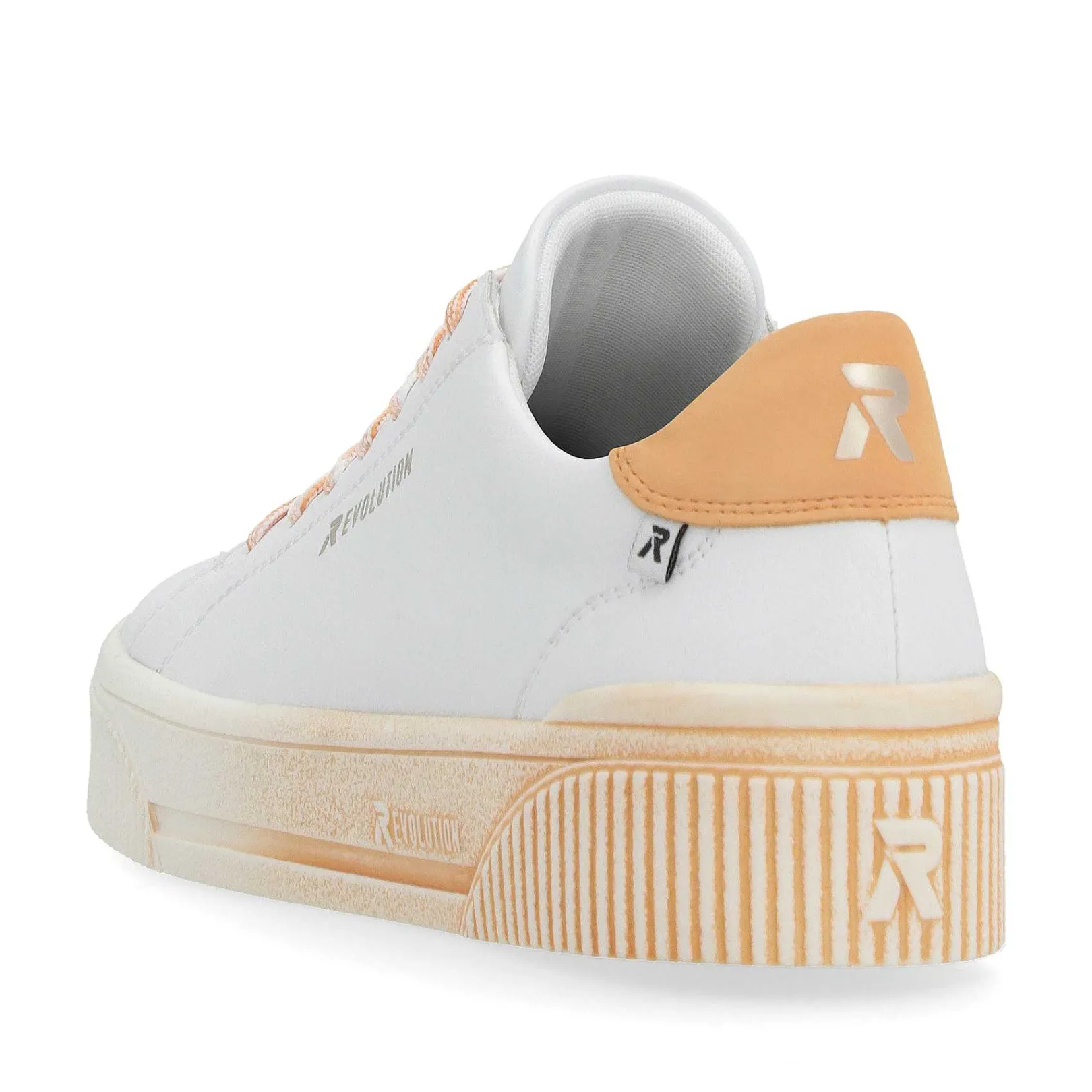 Best Women'S Sneaker Low Crystal-White Apricot Ladies Colorful Styles