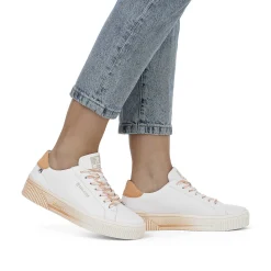 Best Women'S Sneaker Low Crystal-White Apricot Ladies Colorful Styles