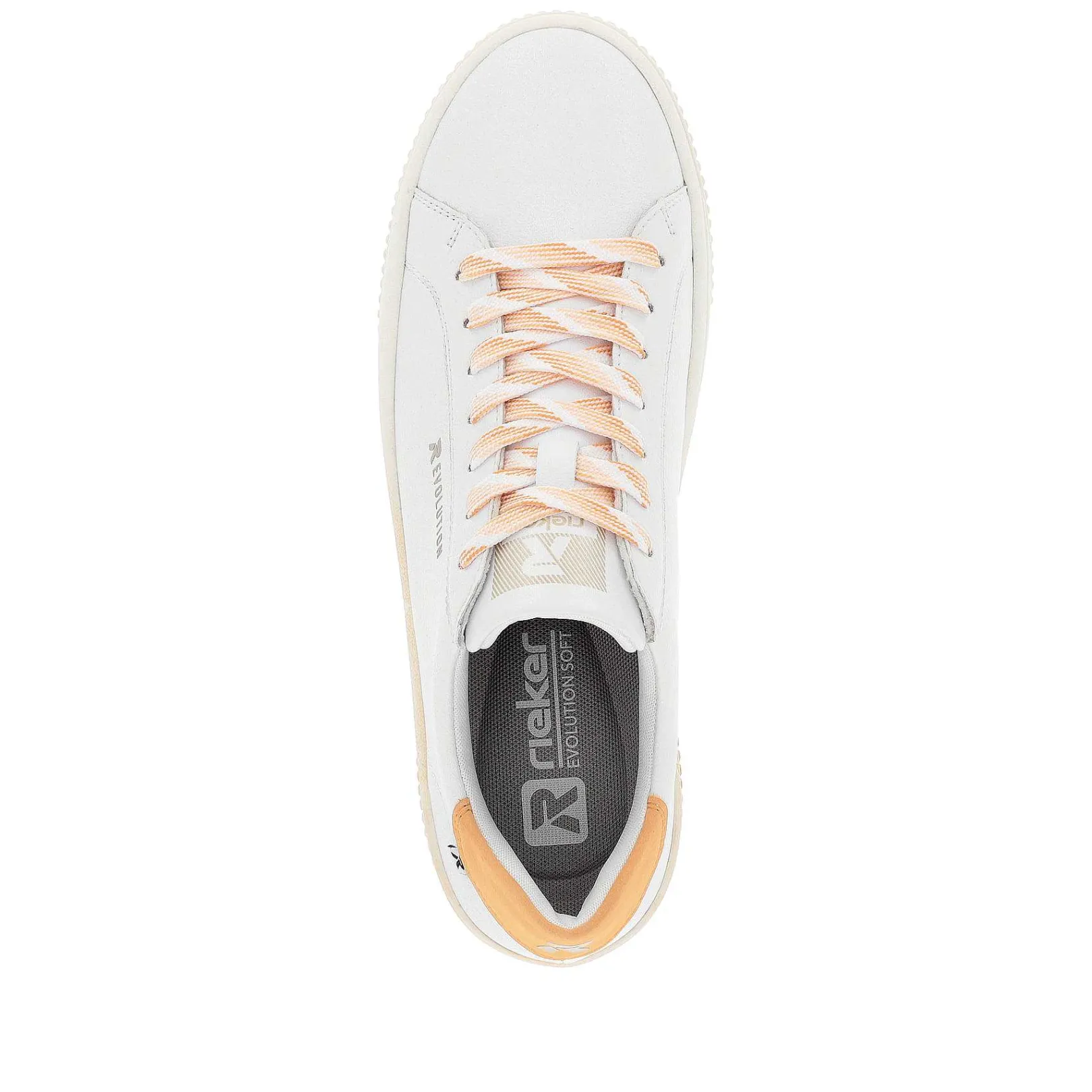 Best Women'S Sneaker Low Crystal-White Apricot Ladies Colorful Styles