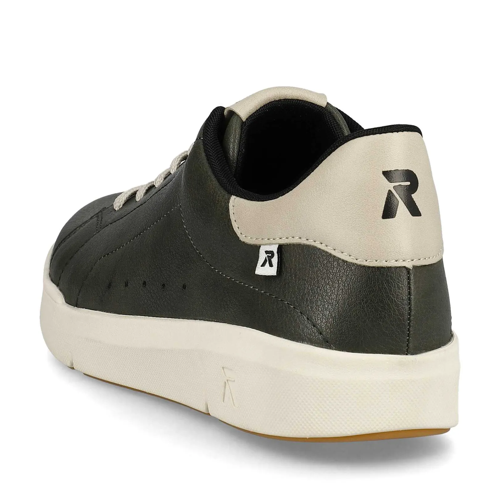 Online Women'S Sneaker Low Khaki Grey Ladies Sneakers