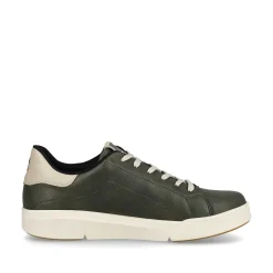 Online Women'S Sneaker Low Khaki Grey Ladies Sneakers