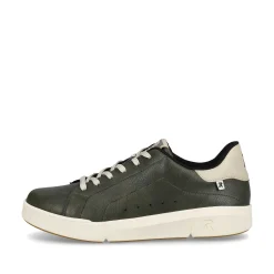 Online Women'S Sneaker Low Khaki Grey Ladies Sneakers