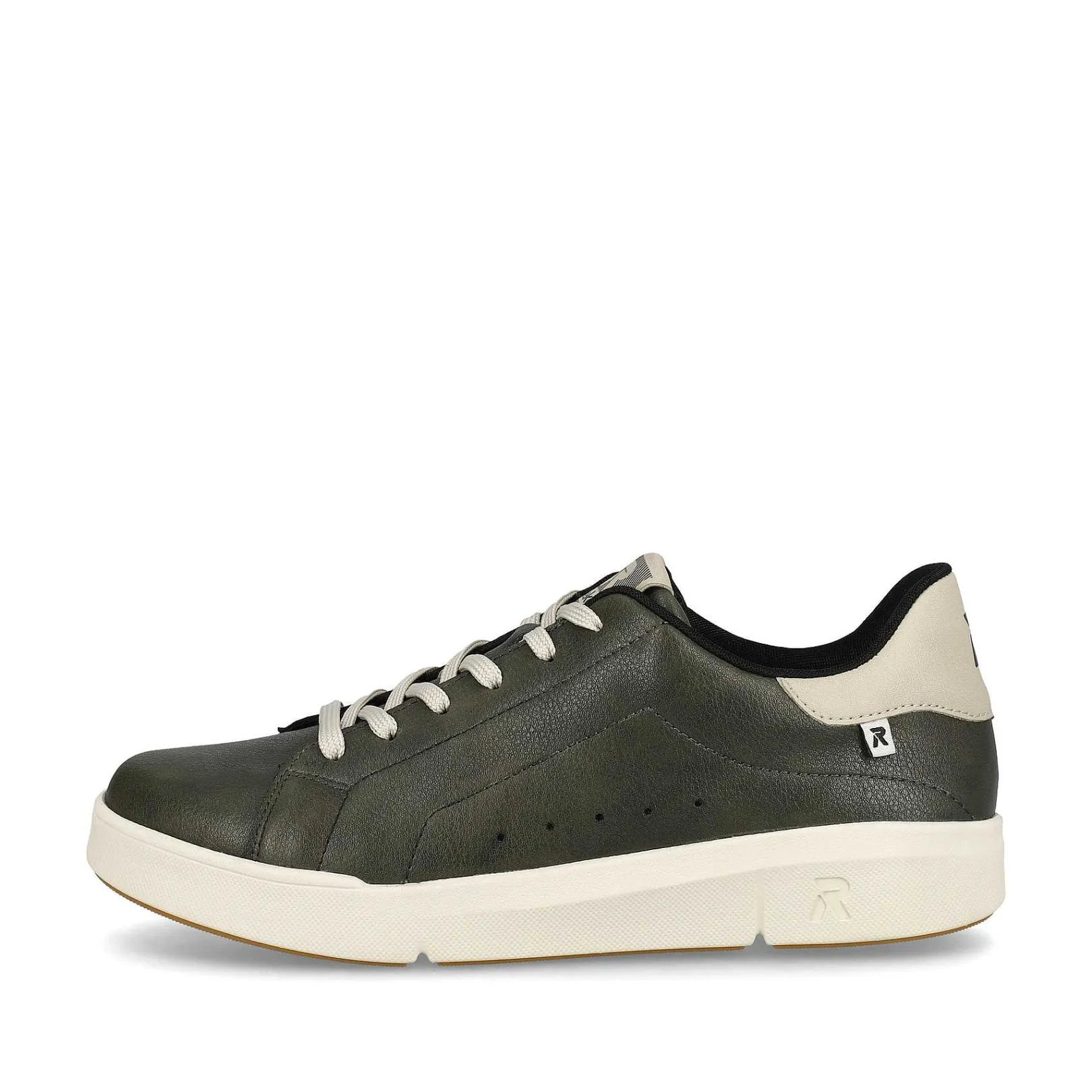 Online Women'S Sneaker Low Khaki Grey Ladies Sneakers