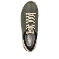 Online Women'S Sneaker Low Khaki Grey Ladies Sneakers